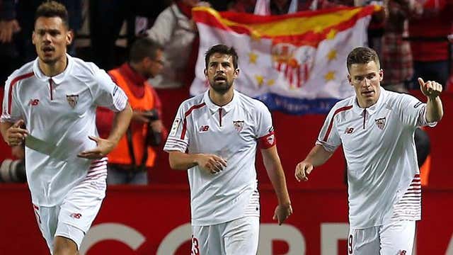 Sevilla 4 - 0 Celta. El Sevilla encarrila la eliminatoria